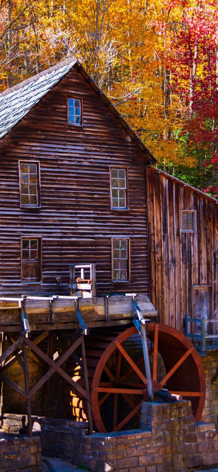 Autumn Barn Wallpapers