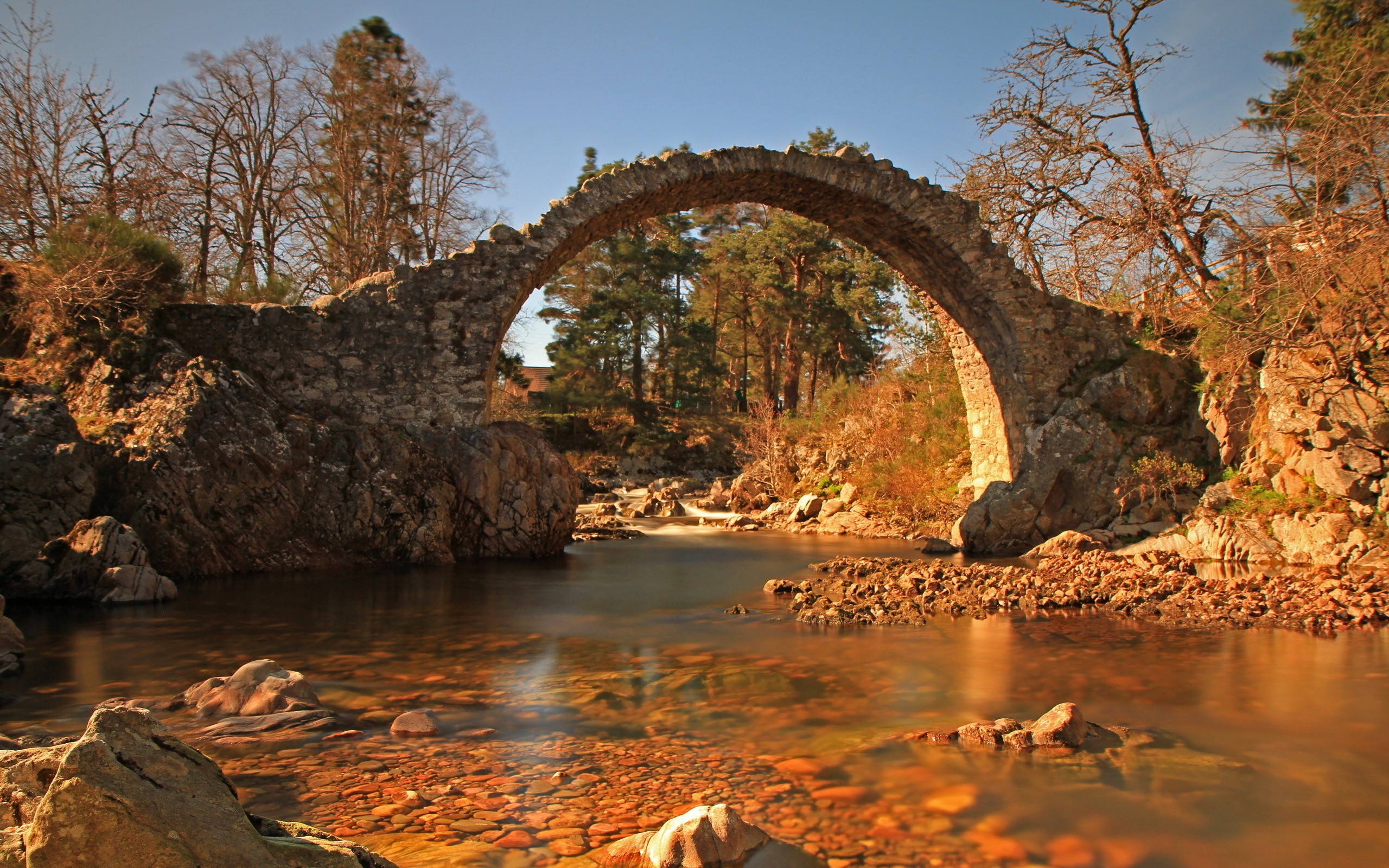 Autumn Bridge Wallpapers