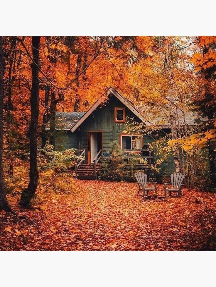 Autumn Cabin Wallpapers