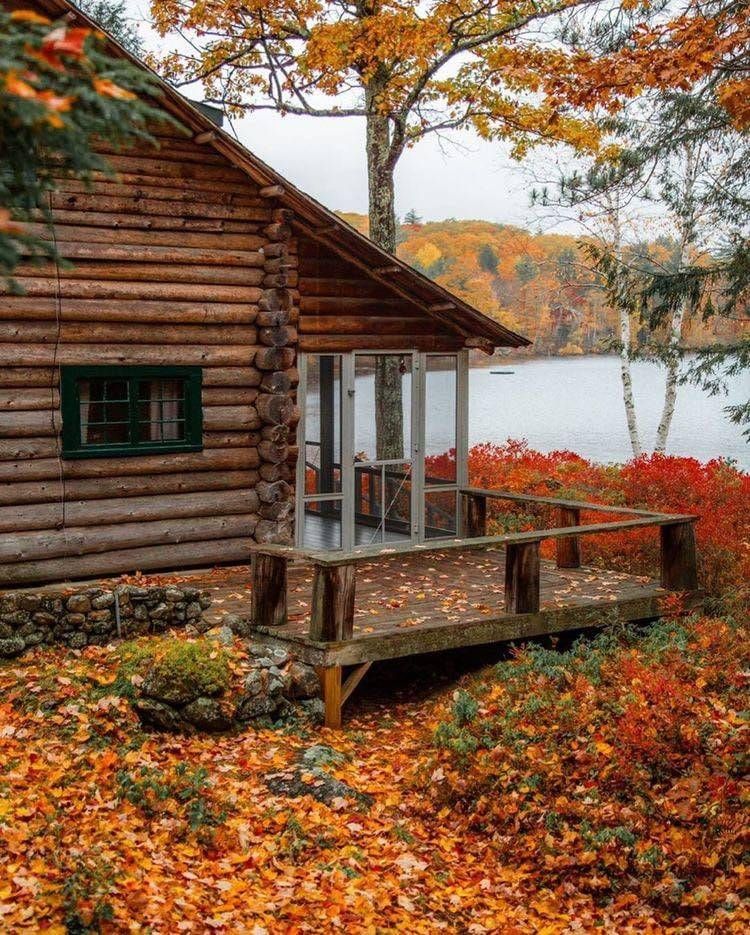 Autumn Cabin Wallpapers