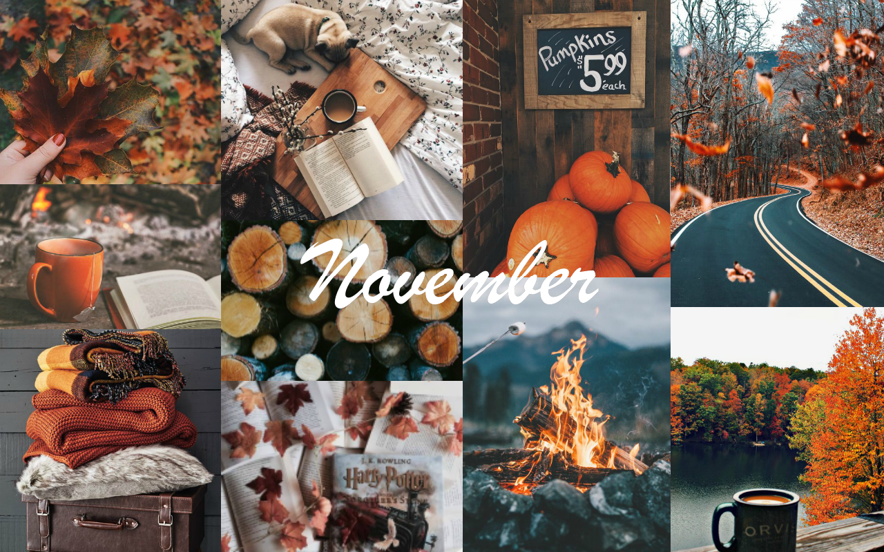 Autumn Collage Laptop Wallpapers