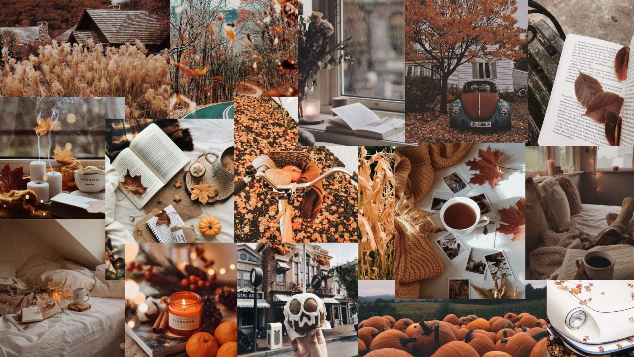 Autumn Collage Laptop Wallpapers