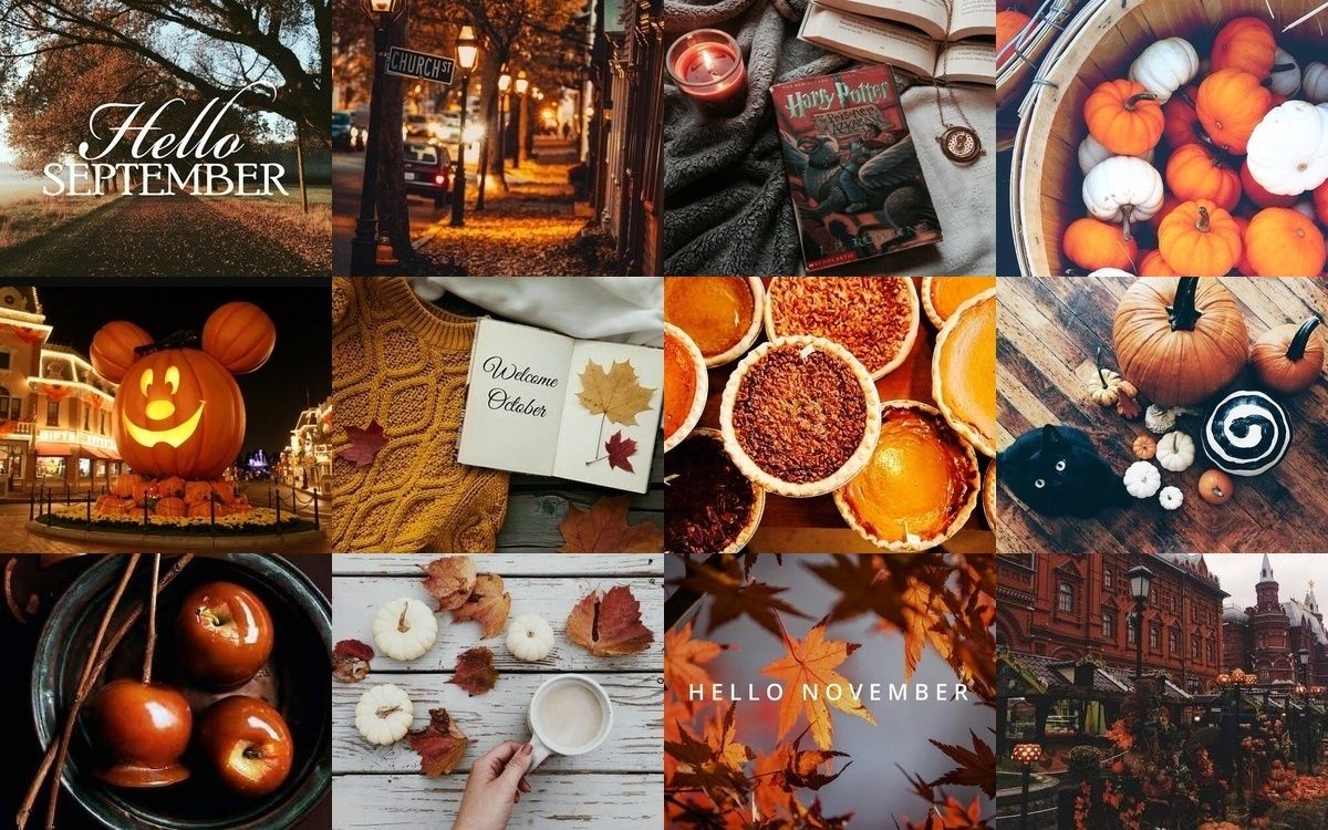 Autumn Collage Laptop Wallpapers