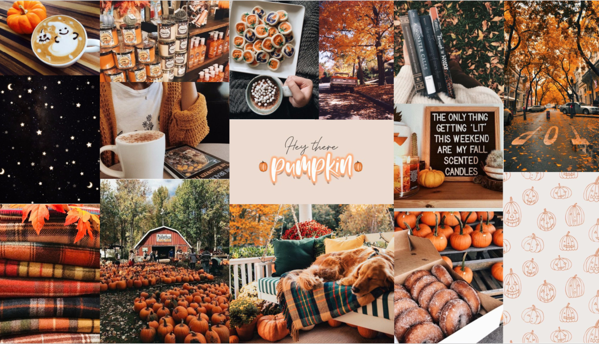 Autumn Collage Laptop Wallpapers