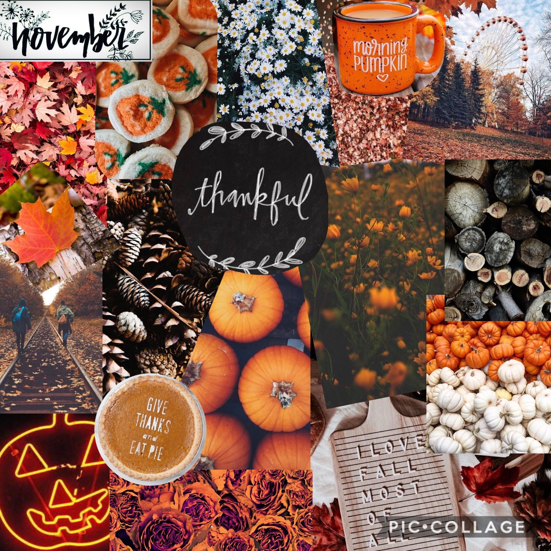 Autumn Collage Laptop Wallpapers