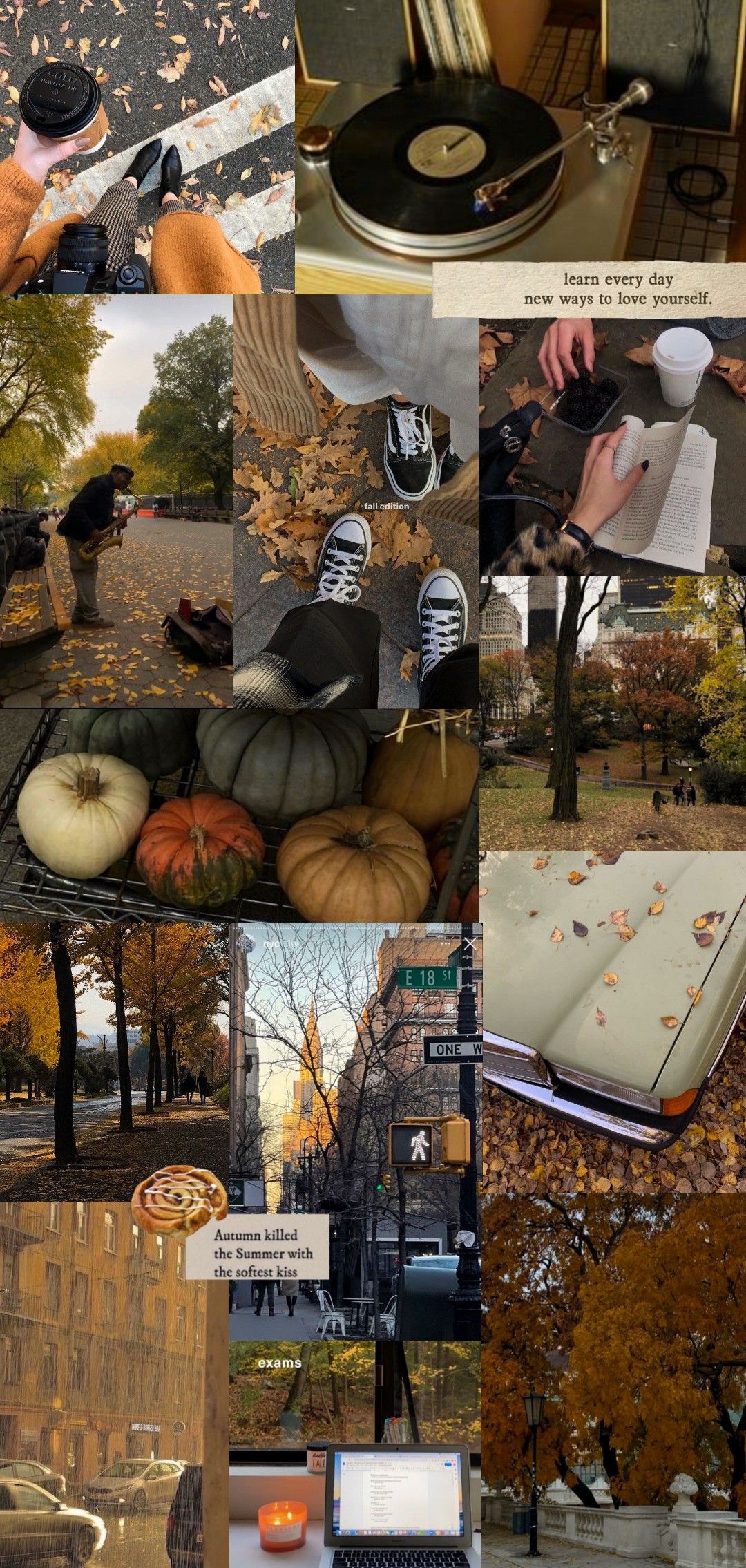 Autumn Collage Laptop Wallpapers