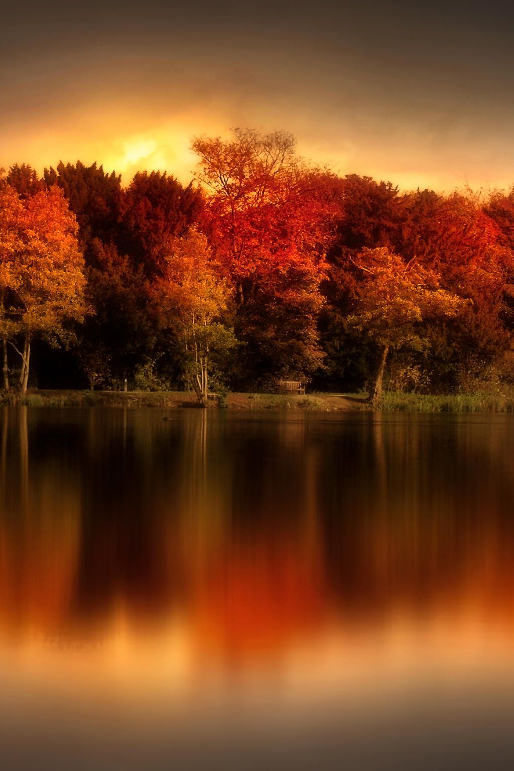 Autumn Evening Wallpapers