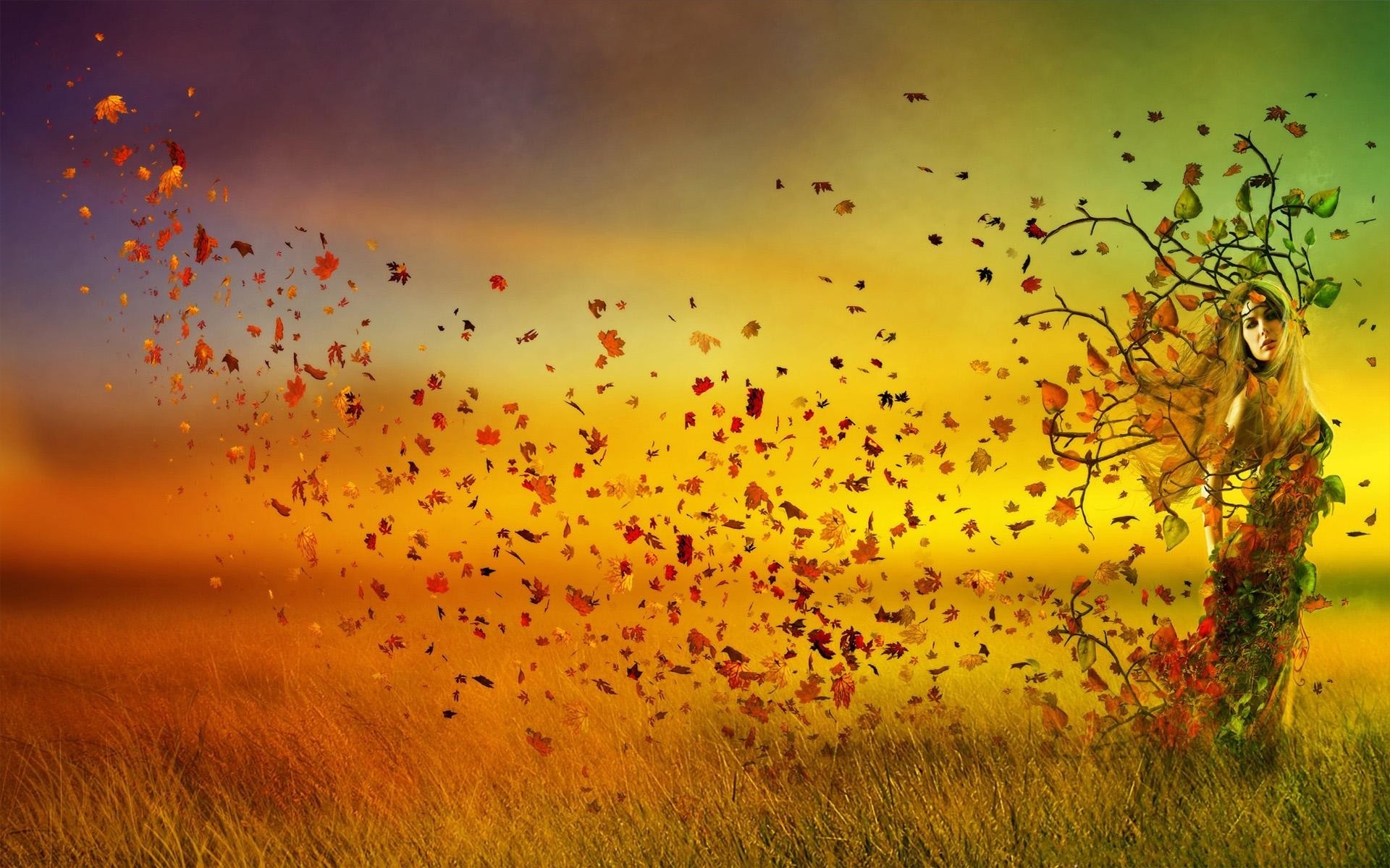 Autumn Fairy Wallpapers