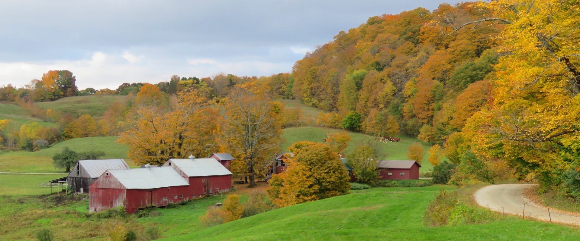 Autumn Fall Countryside Biker Wallpapers