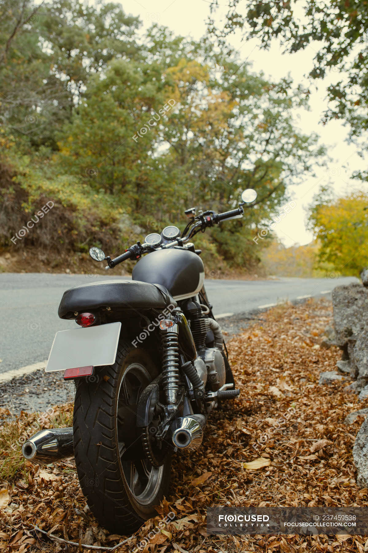 Autumn Fall Countryside Biker Wallpapers