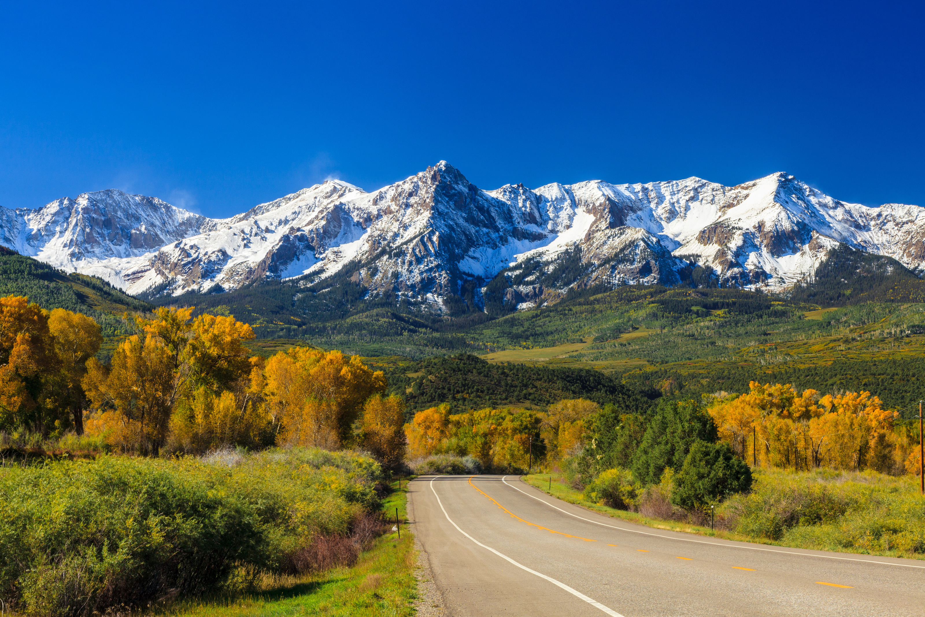 Autumn Fall Countryside Biker Wallpapers