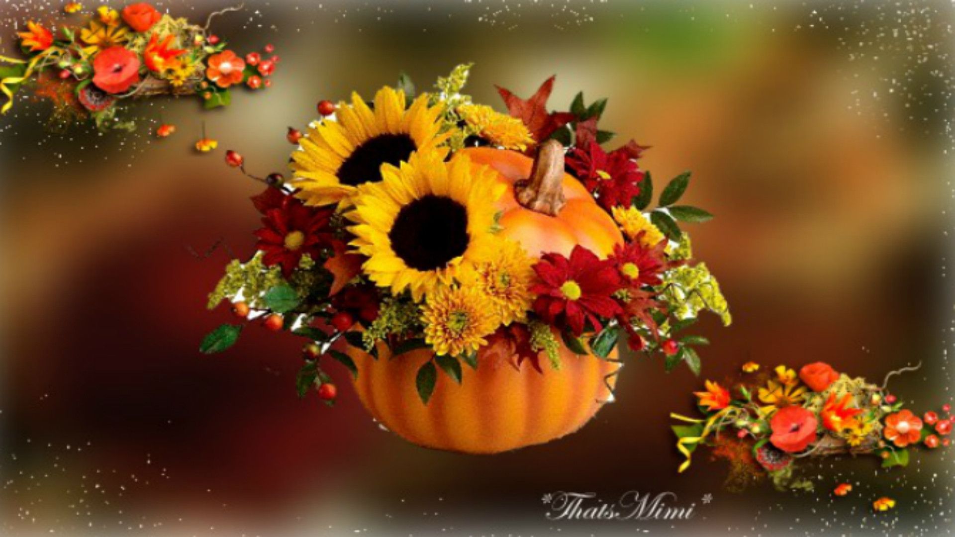 Autumn Flowers Wallpapers