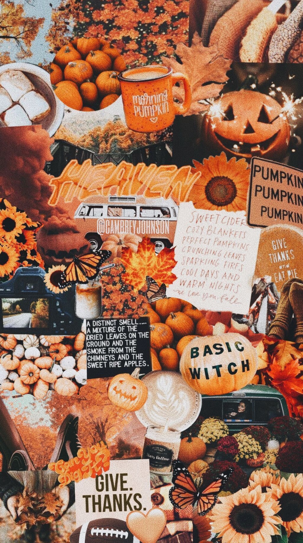 Autumn Halloween Aesthetic Wallpapers