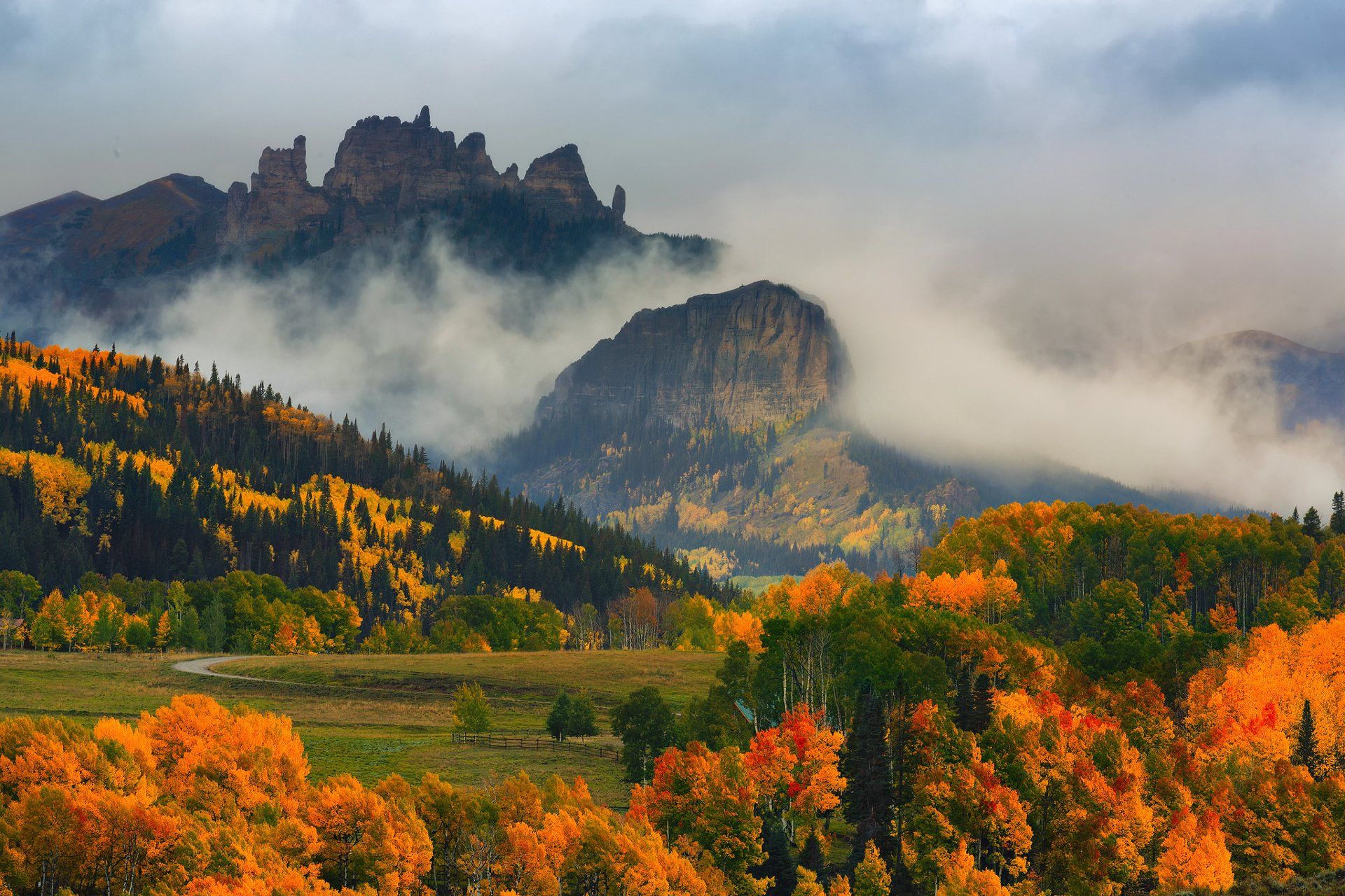 Autumn Mountains Desktop Wallpapers
