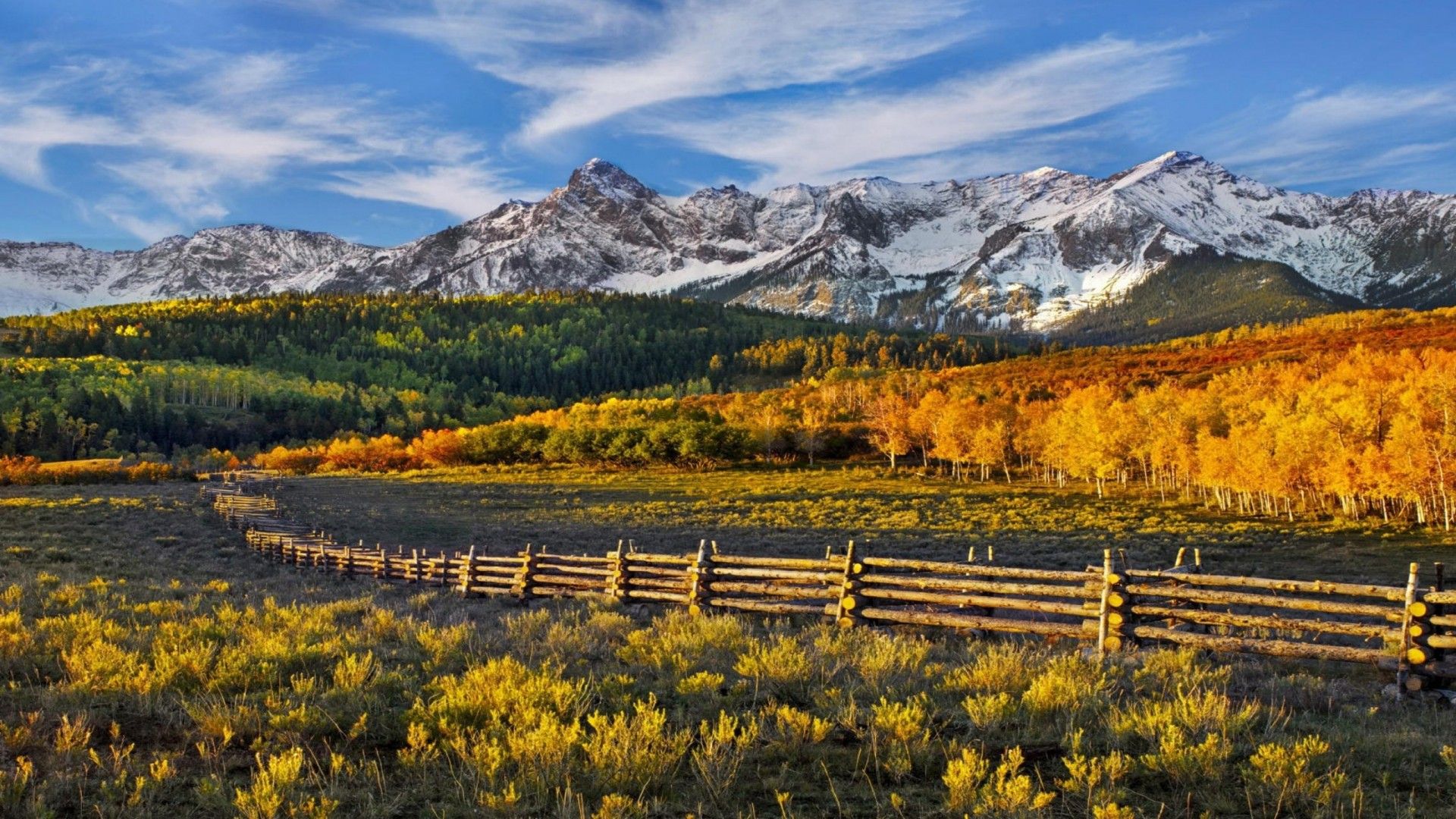 Autumn Mountains Desktop Wallpapers