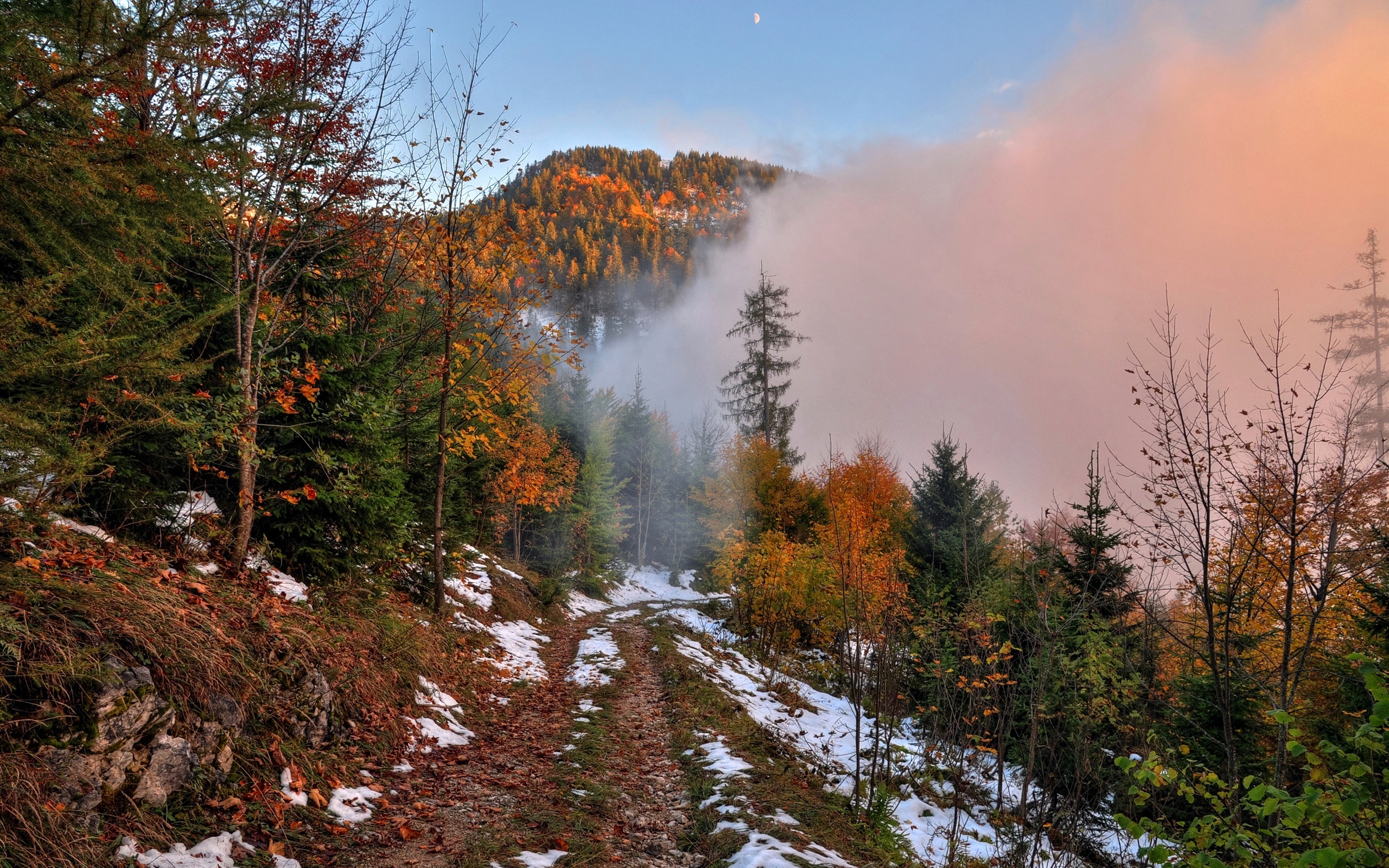 Autumn Mountains Desktop Wallpapers