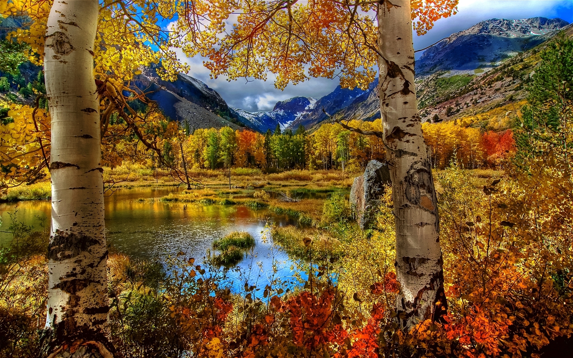 Autumn Mountains Desktop Wallpapers