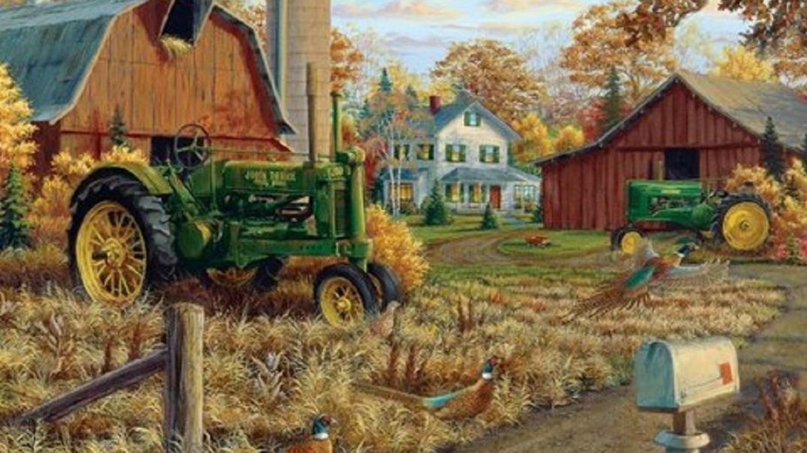 Autumn On The Farm Wallpapers