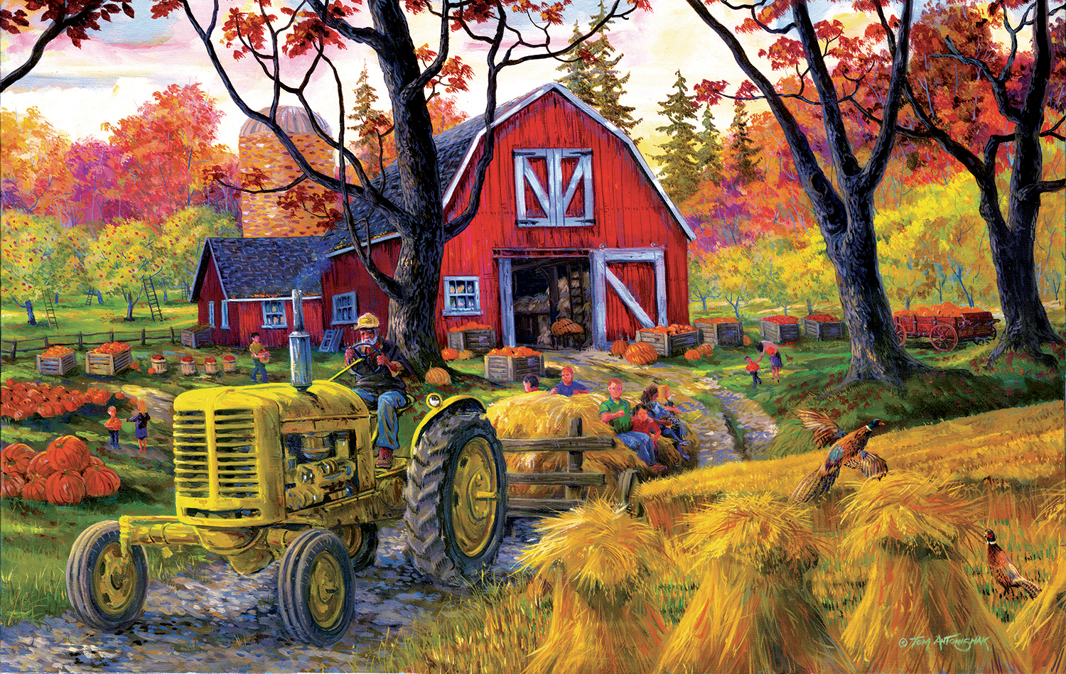 Autumn On The Farm Wallpapers