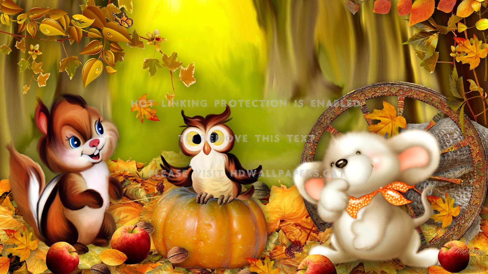 Autumn Owl Wallpapers