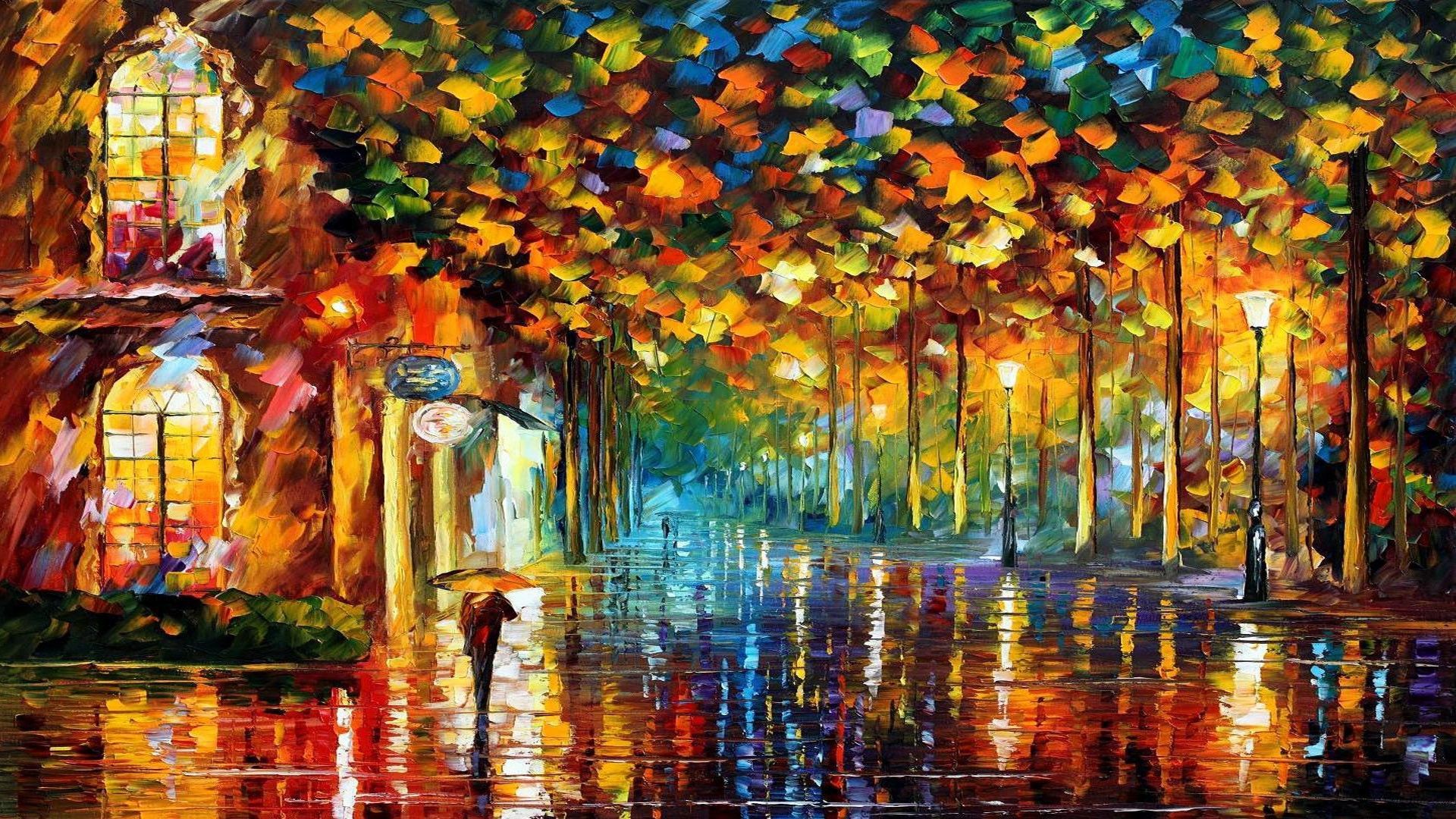 Autumn Painting Wallpapers