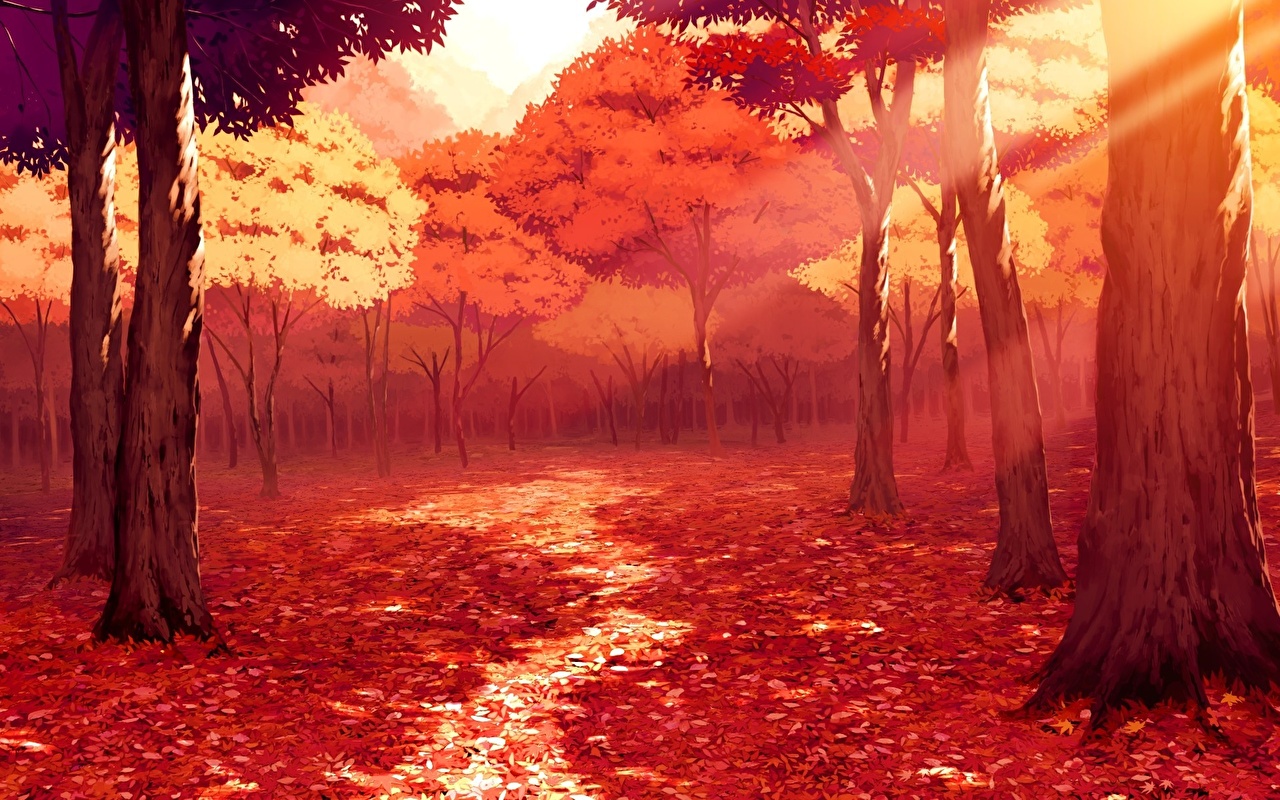 Autumn Painting Wallpapers