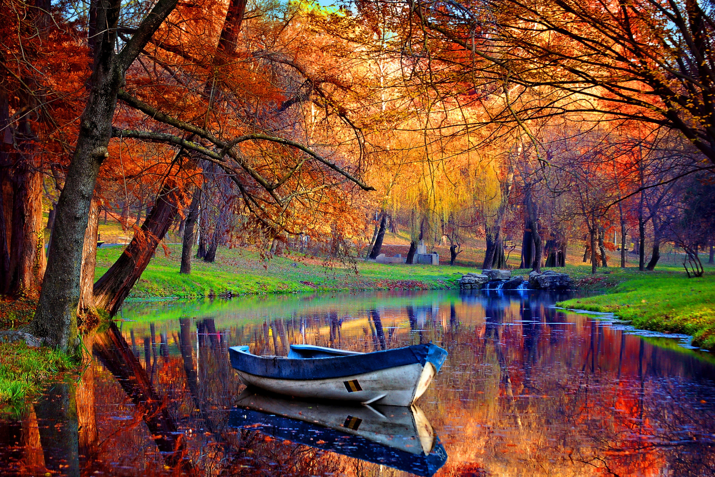 Autumn River Wallpapers