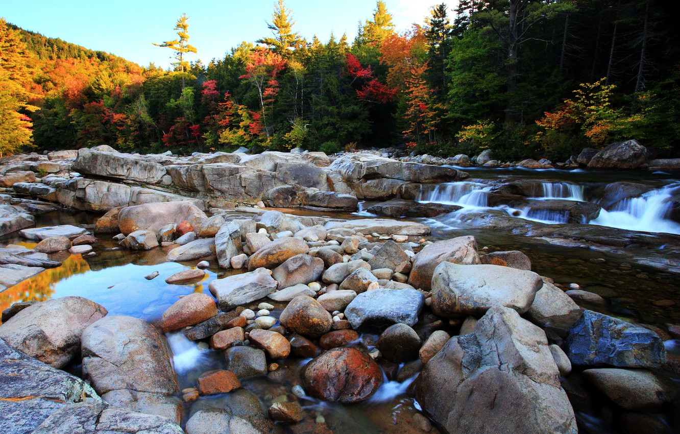 Autumn River Wallpapers
