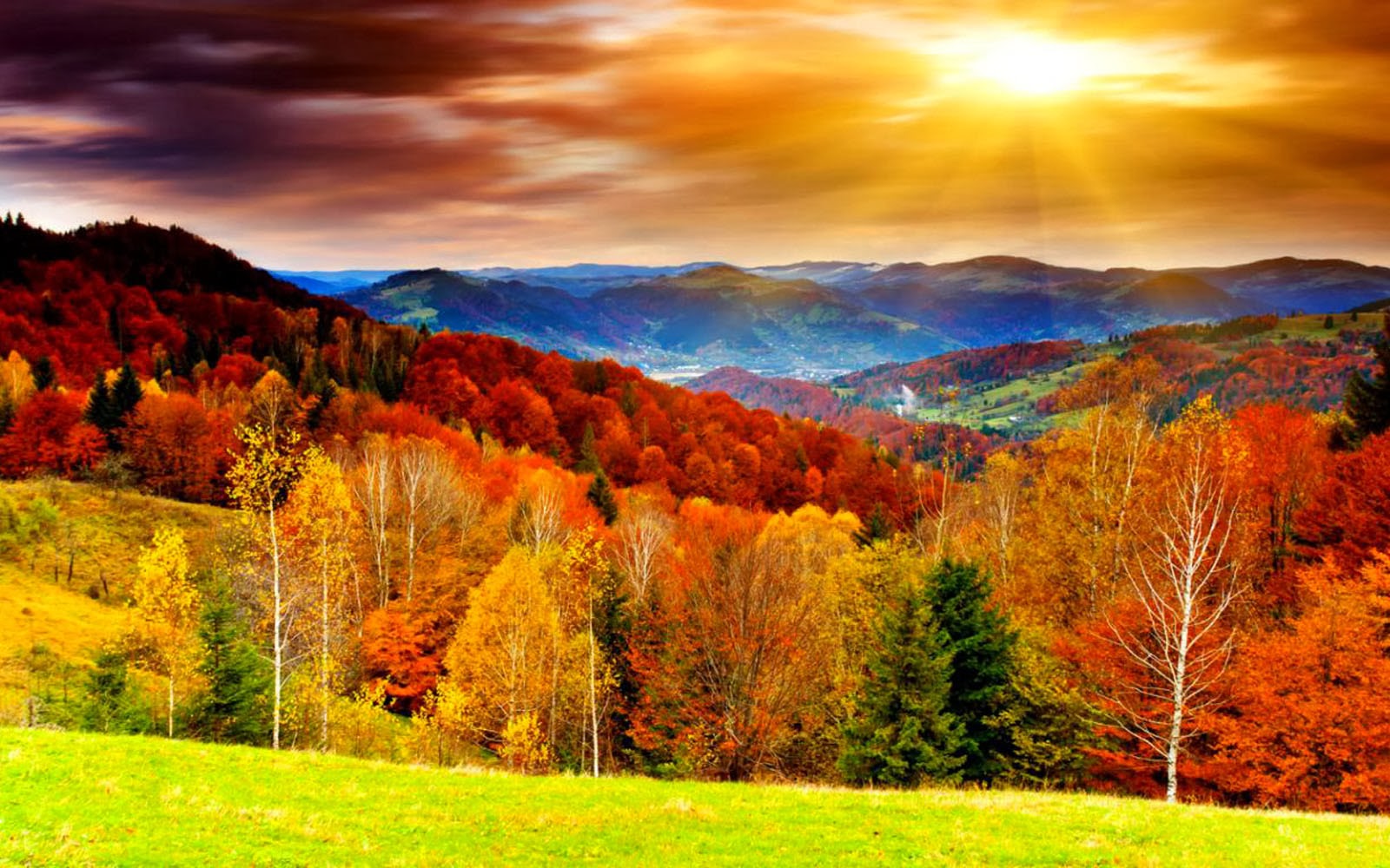 Autumn Scenes Desktop Wallpapers