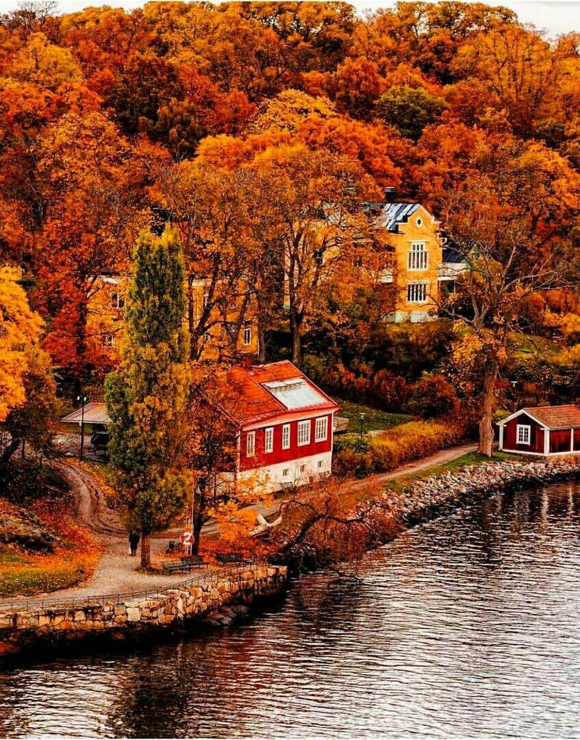 Autumn Town Wallpapers