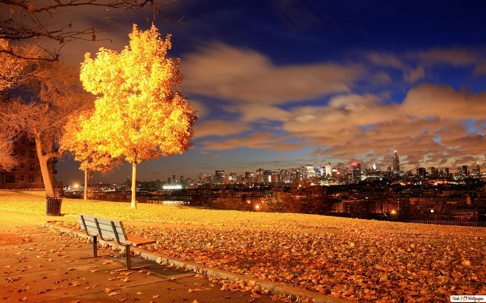 Autumn Town Wallpapers