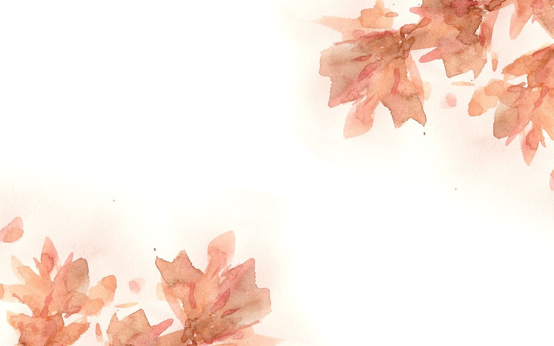 Autumn Watercolour Wallpapers