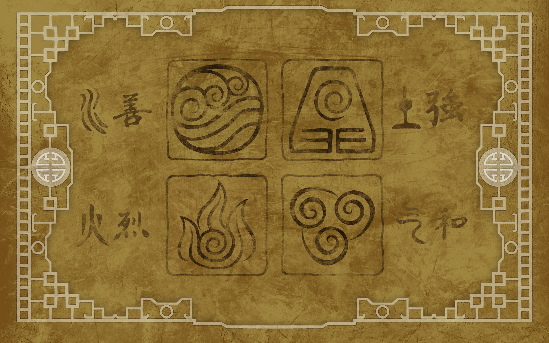 Avatar The Last Airbender Elements Wallpapers