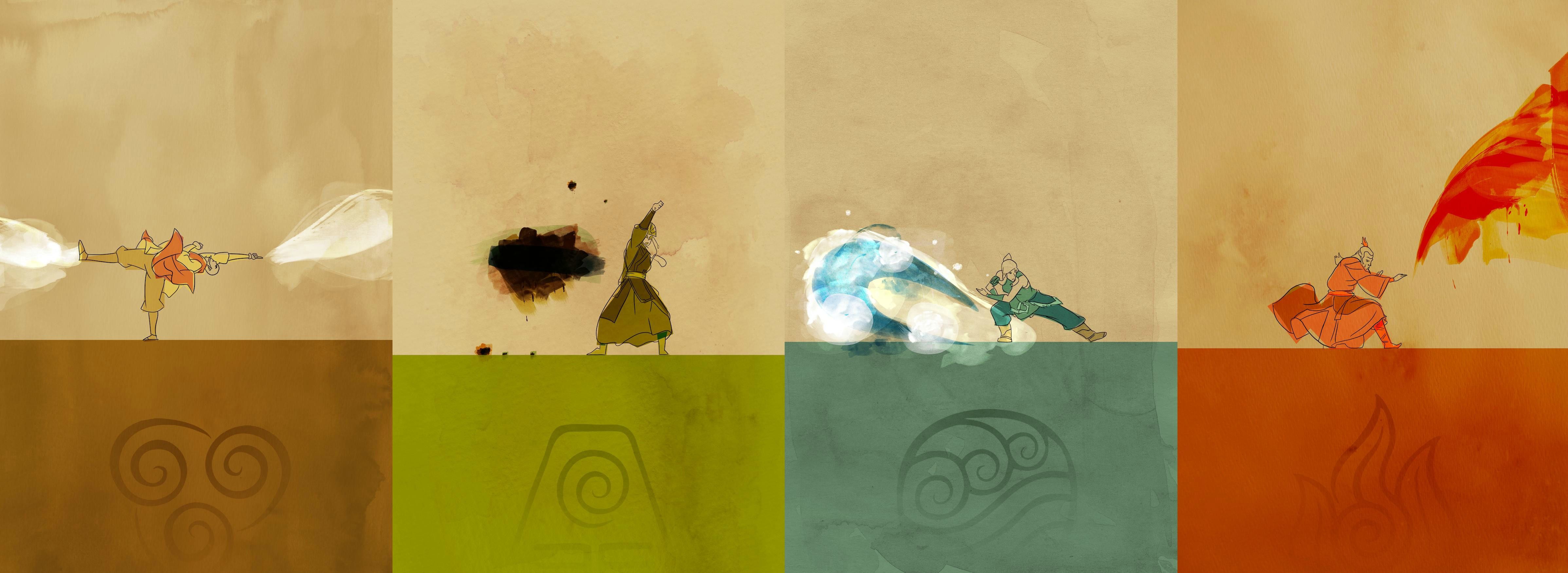 Avatar The Last Airbender Elements Wallpapers