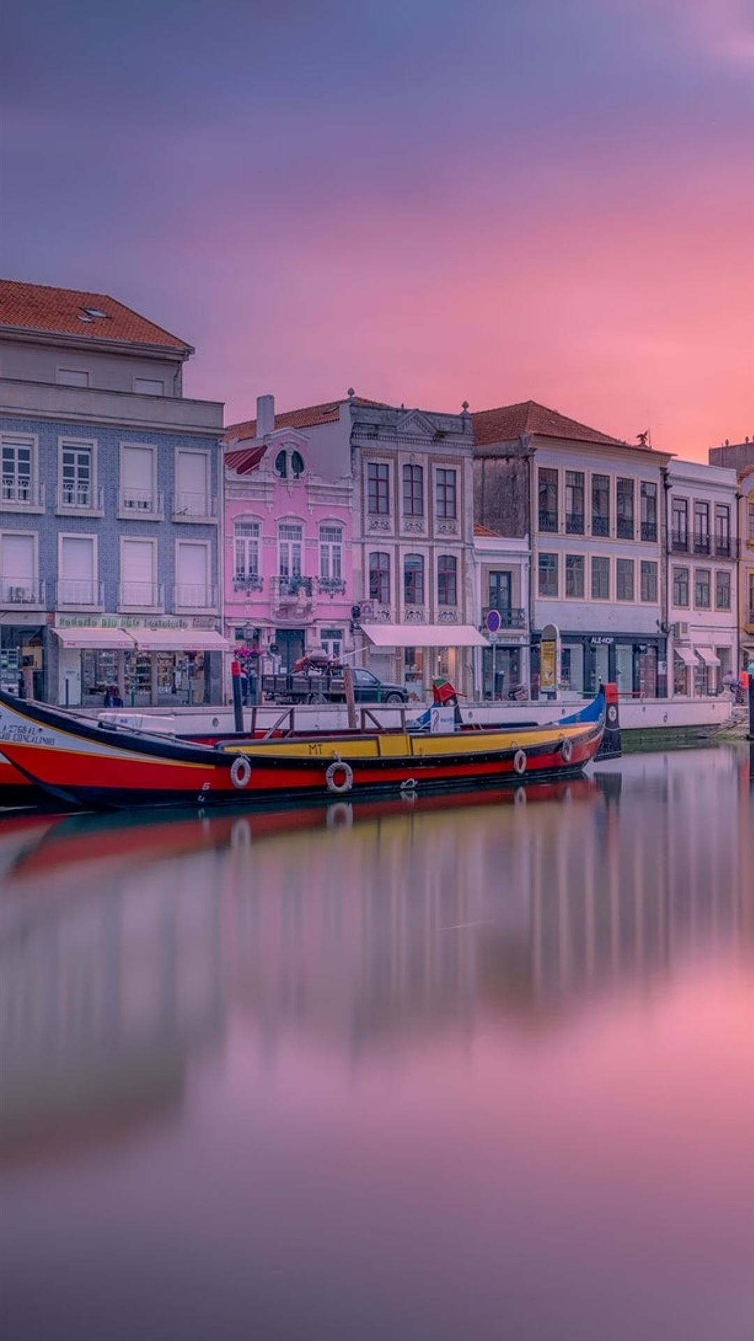 Aveiro Portugal Beautiful River View Wallpapers