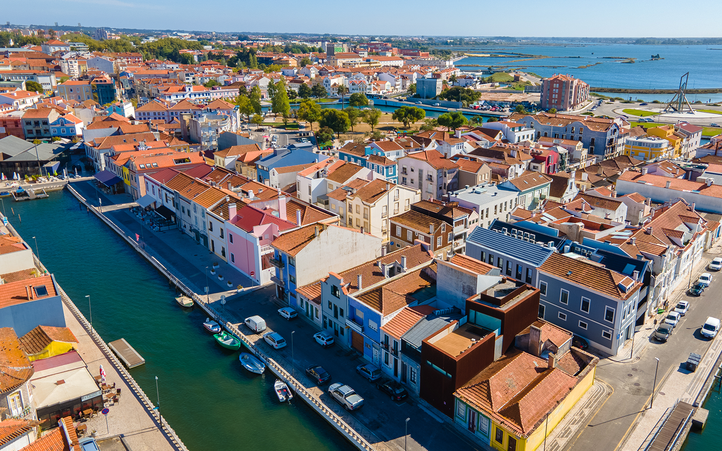 Aveiro Portugal Beautiful River View Wallpapers