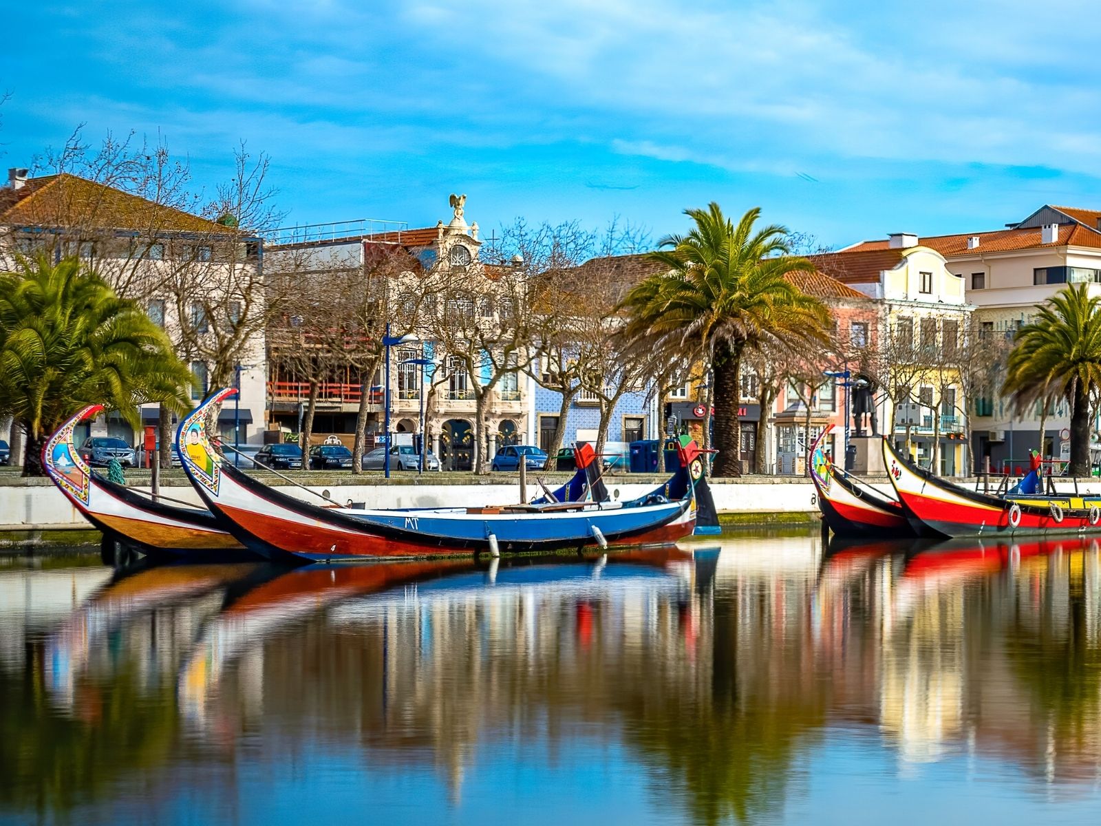 Aveiro Portugal Beautiful River View Wallpapers