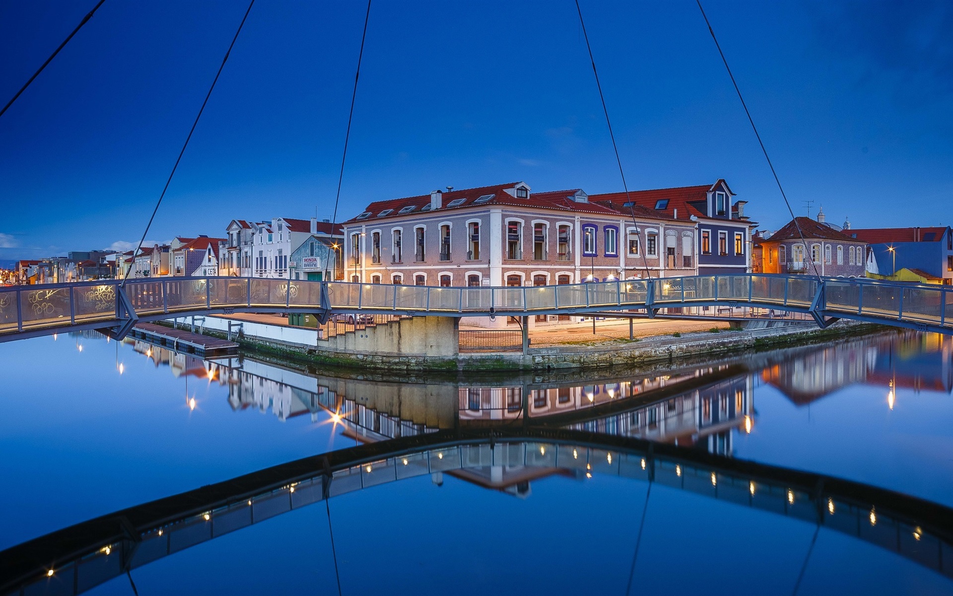 Aveiro Portugal Beautiful River View Wallpapers