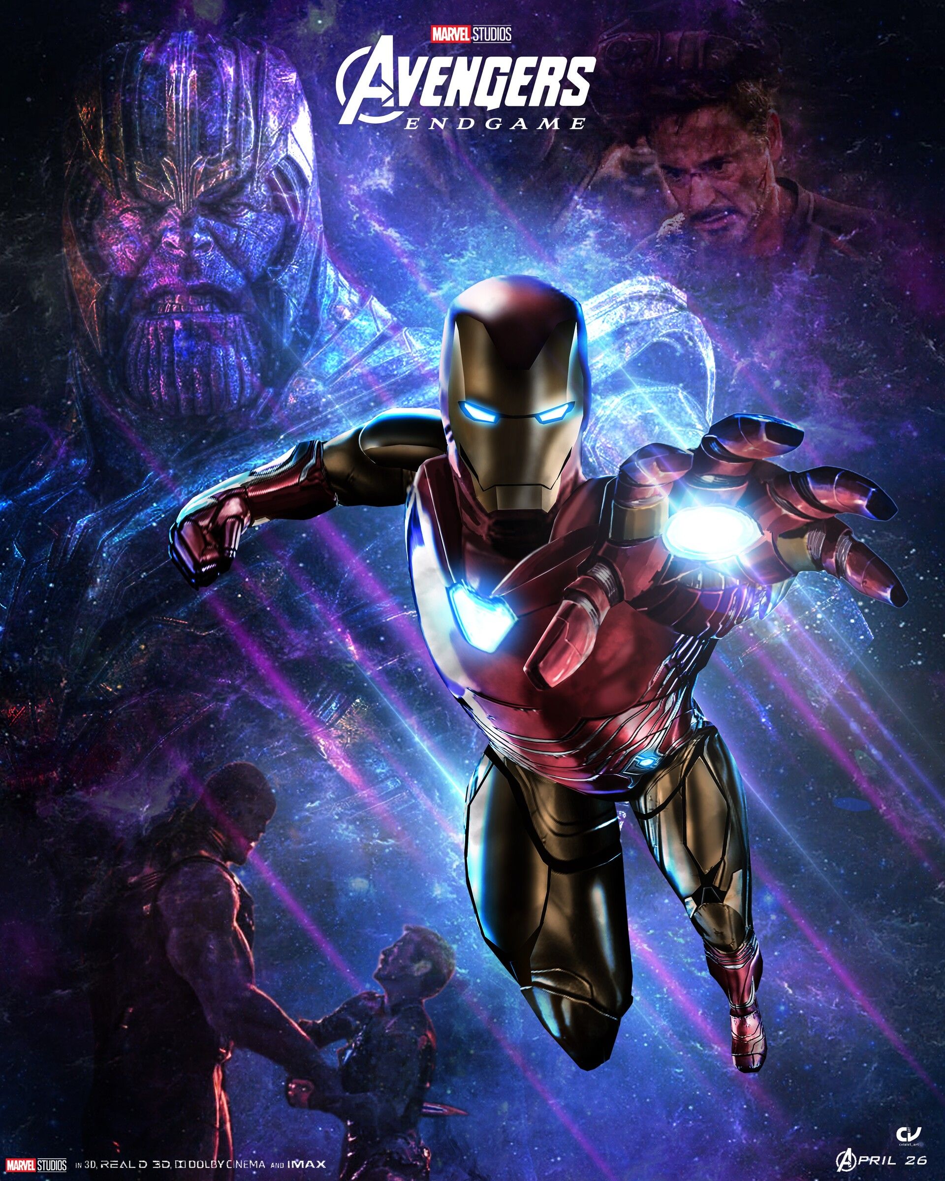 Avengers 4 All Actor Artwork Poster Wallpapers