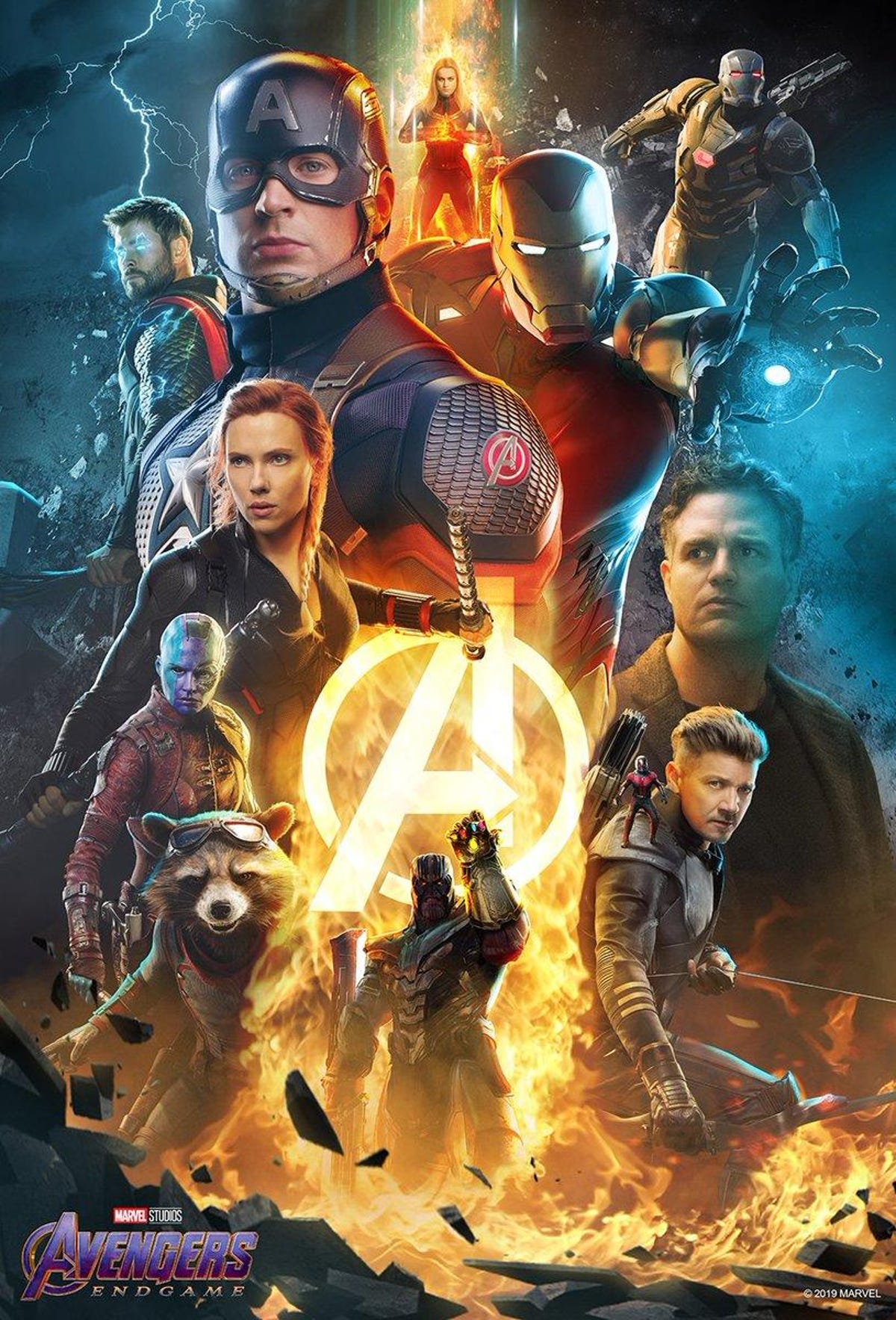 Avengers 4 All Actor Artwork Poster Wallpapers