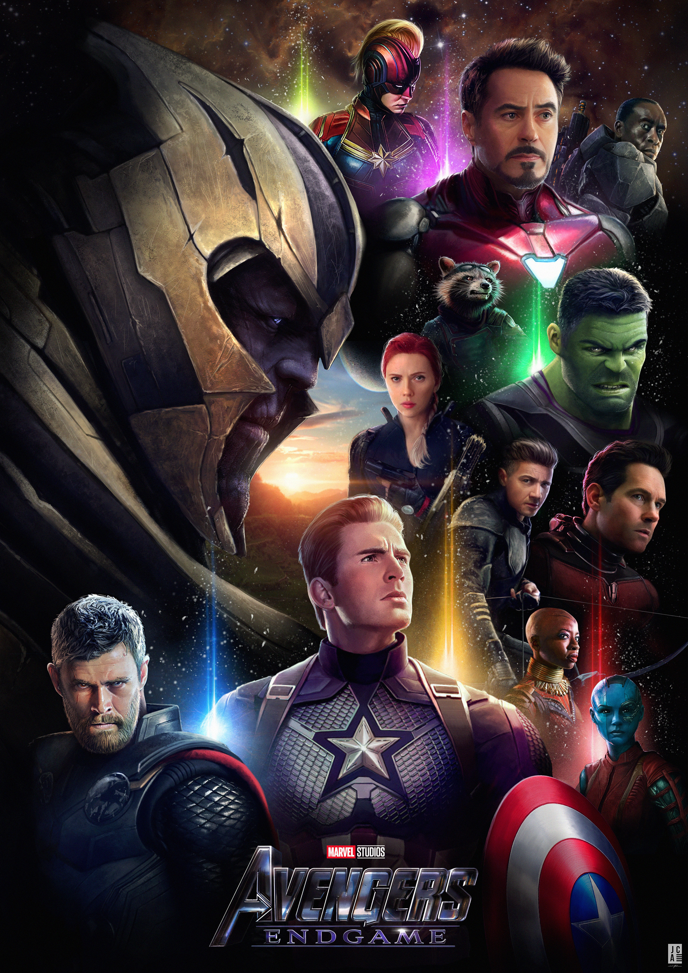 Avengers 4 Movie Keyart 2018 Wallpapers