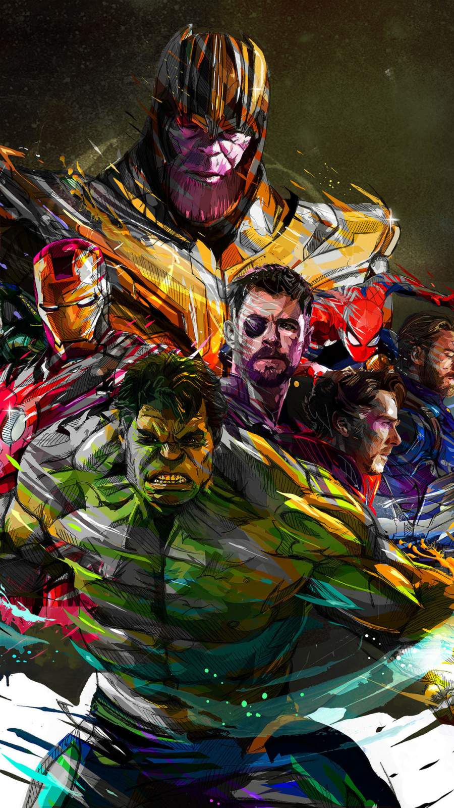 Avengers Artwork Wallpapers