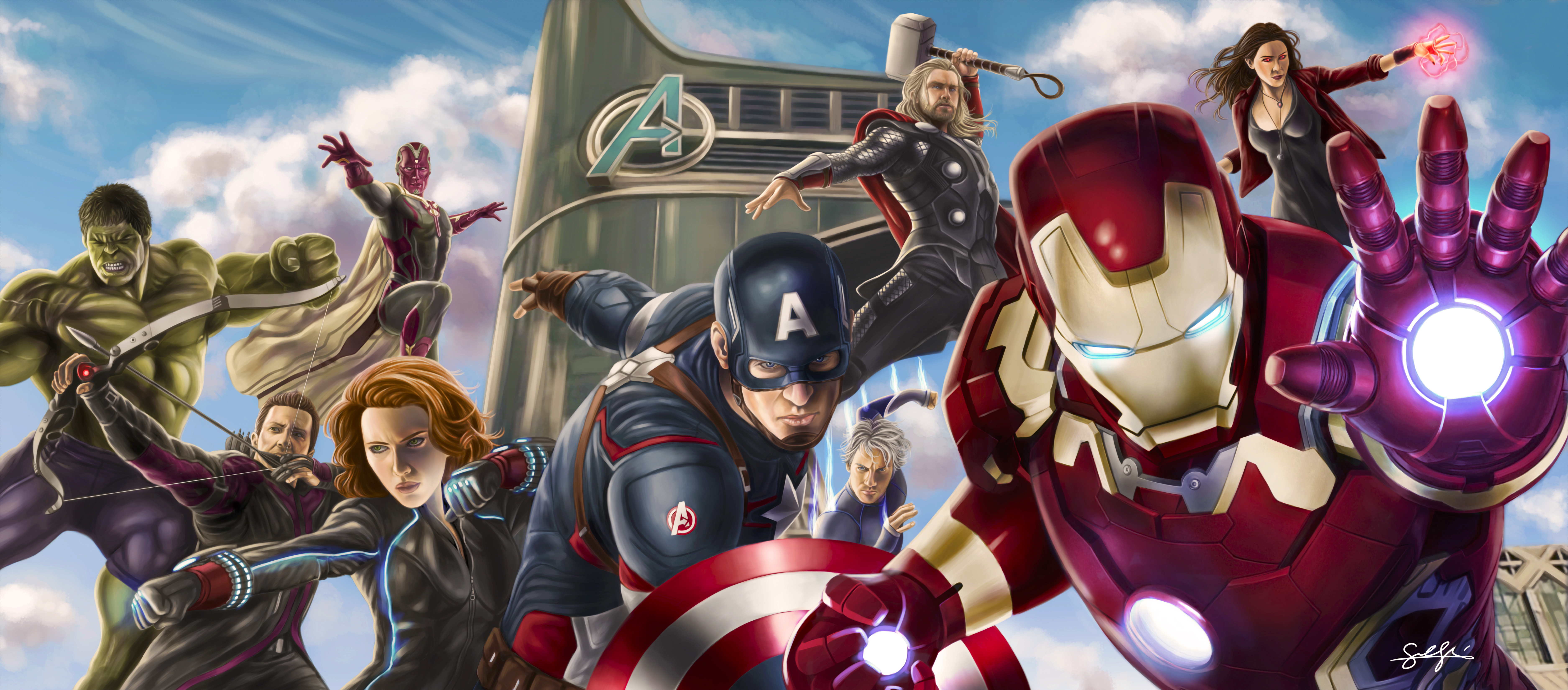 Avengers Assemble Wallpapers