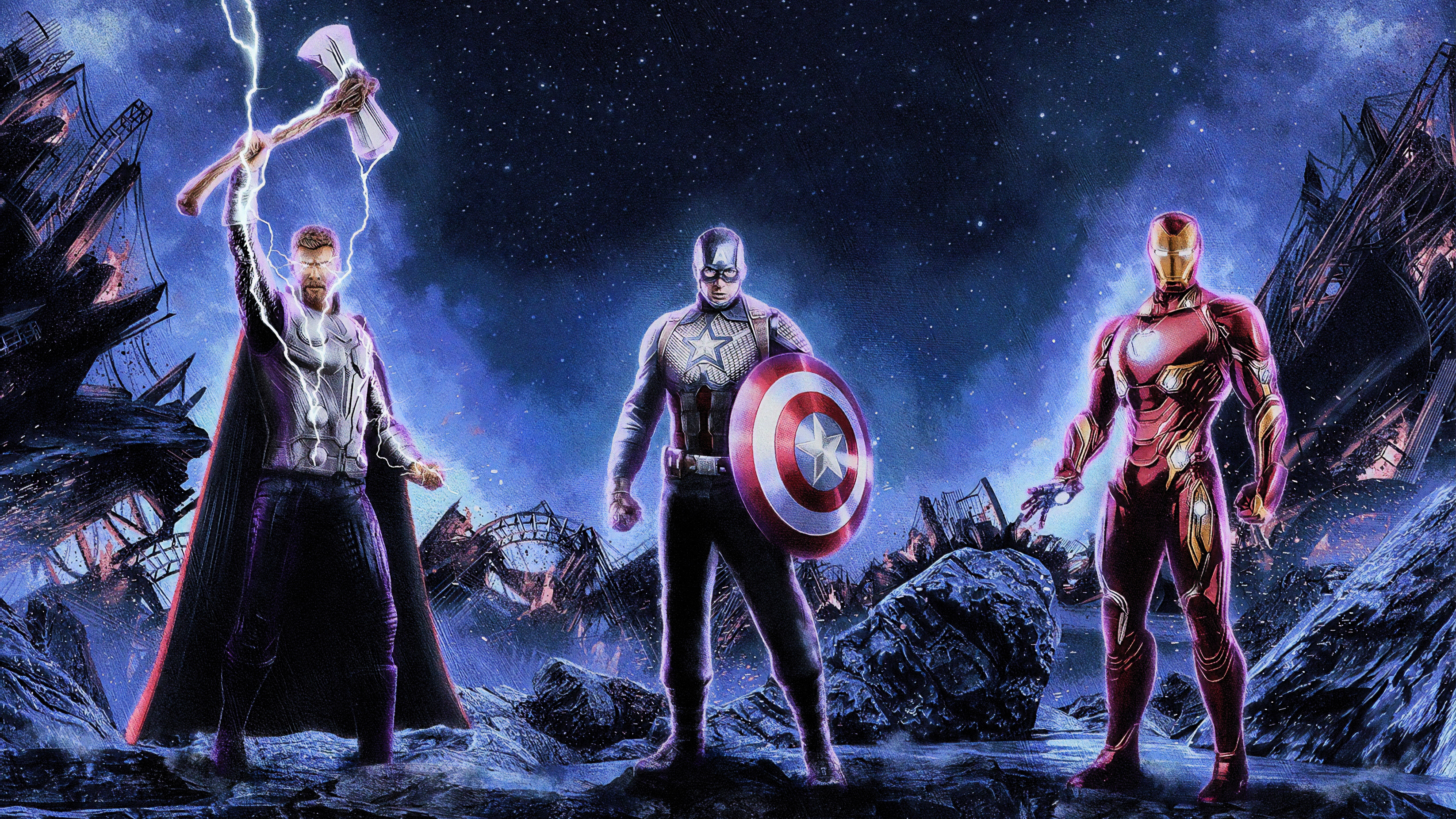 Avengers Endgame 8K Wallpapers