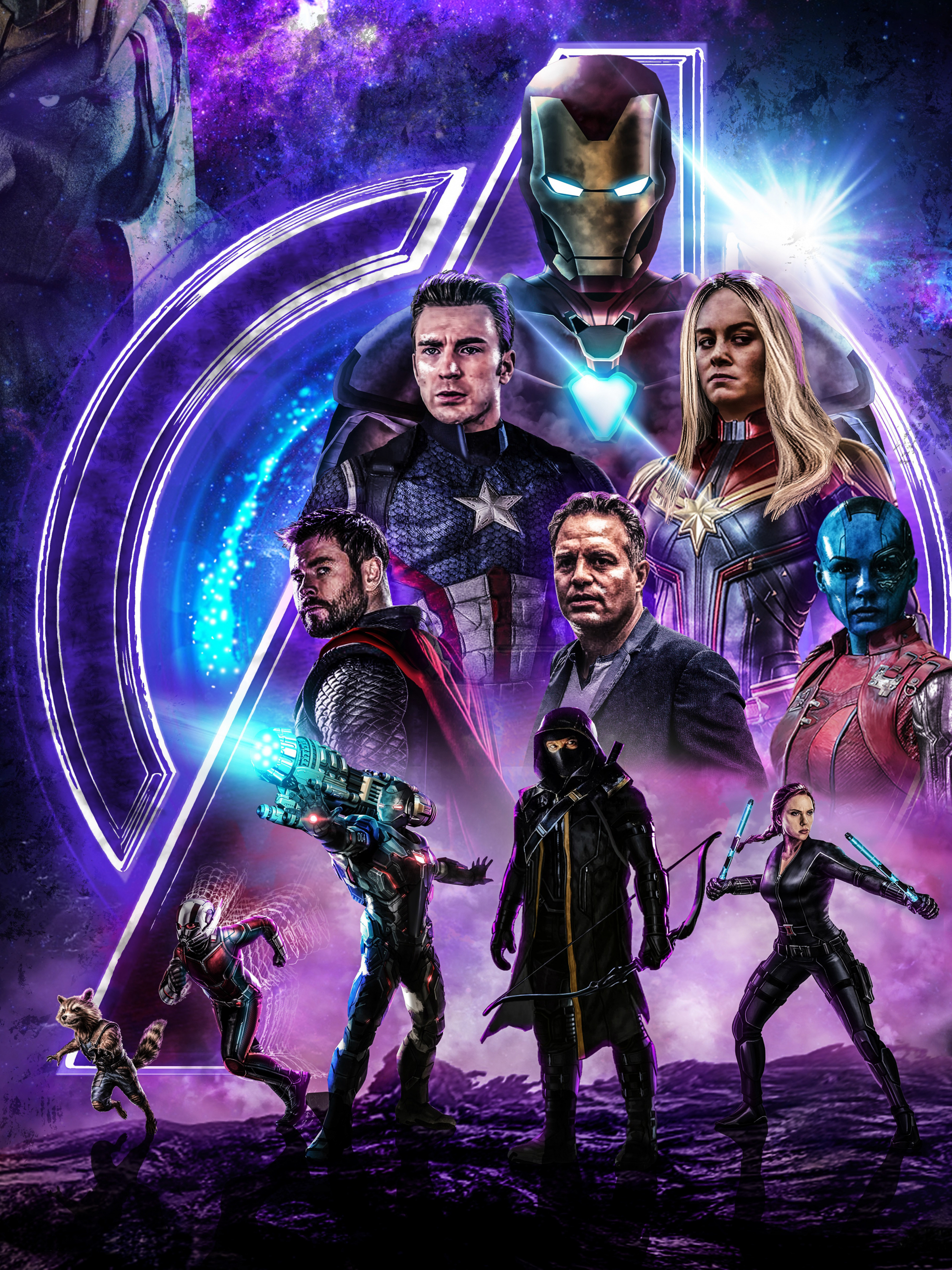 Avengers Endgame Background