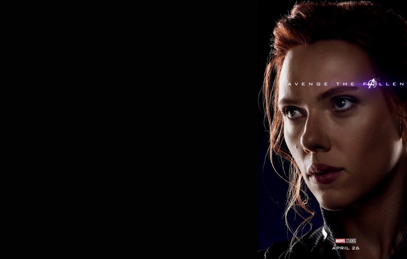 Avengers Endgame Black Widow Poster Art Wallpapers