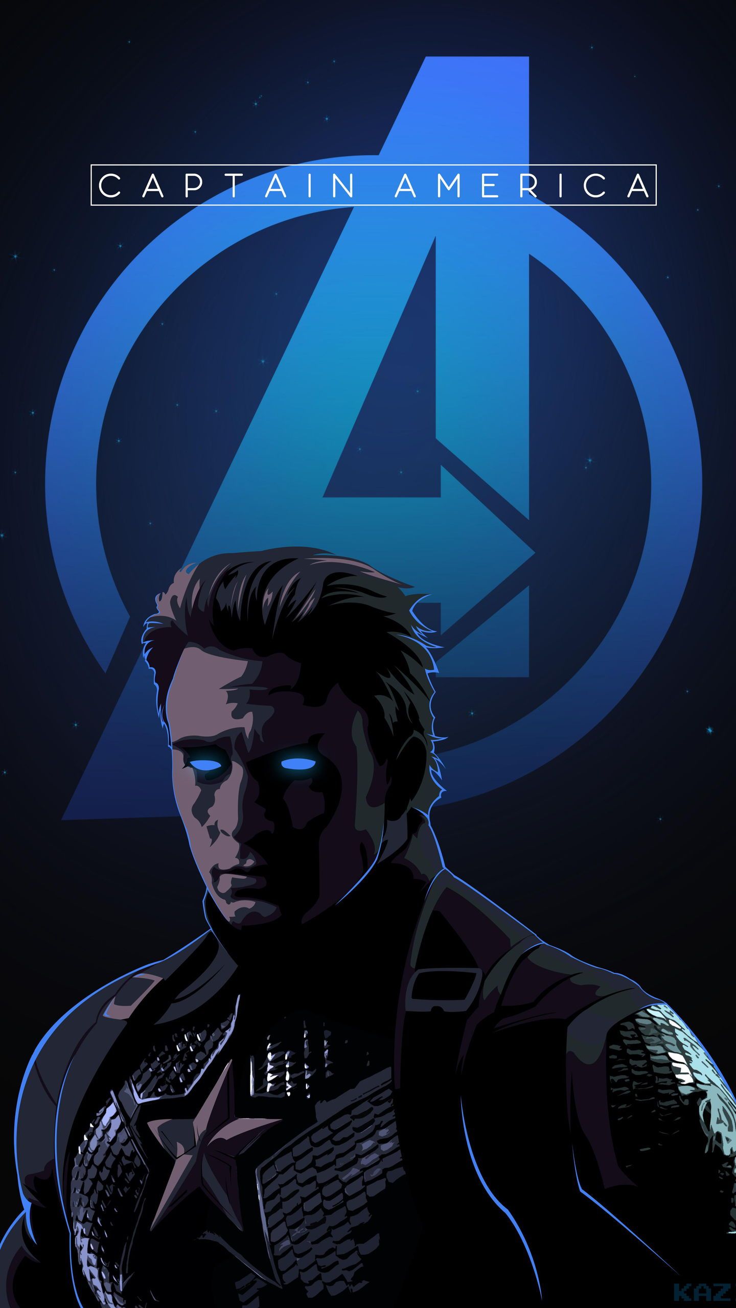 Avengers Endgame Captain America Poster Art Wallpapers