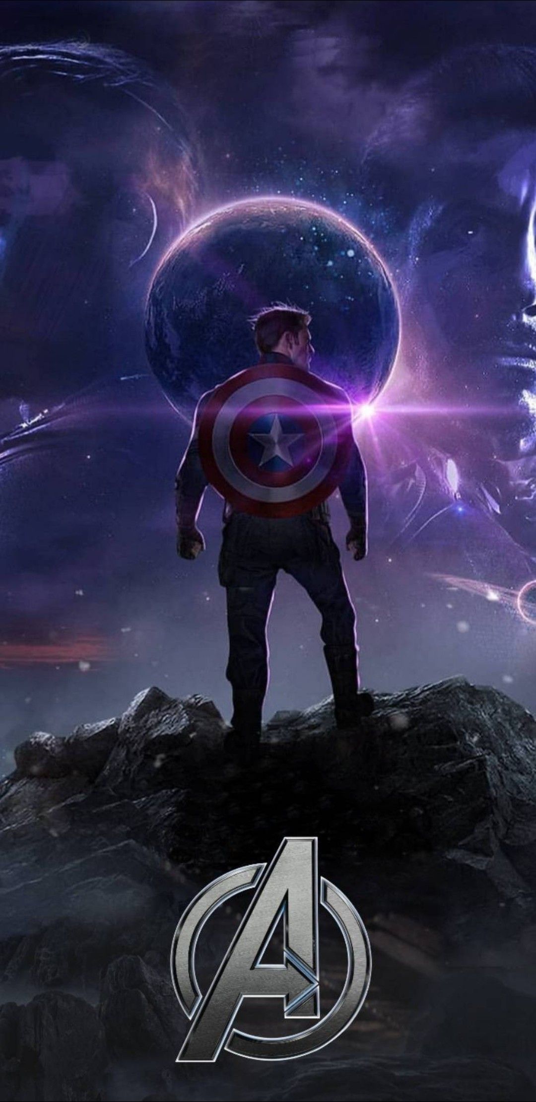 Avengers Endgame Captain America Poster Art Wallpapers