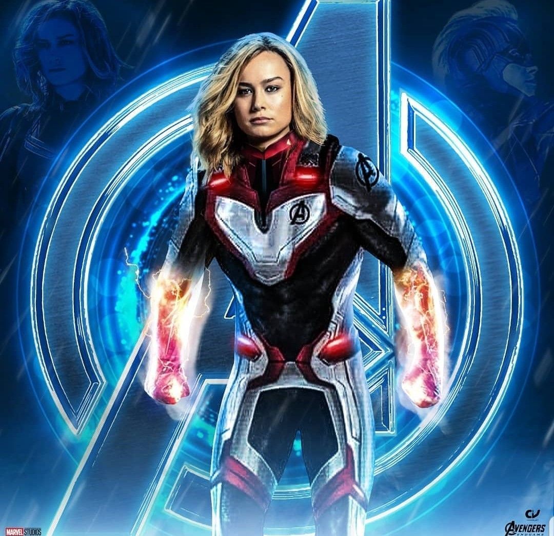 Avengers Endgame Captain Marvel Artwork 2018 Wallpapers