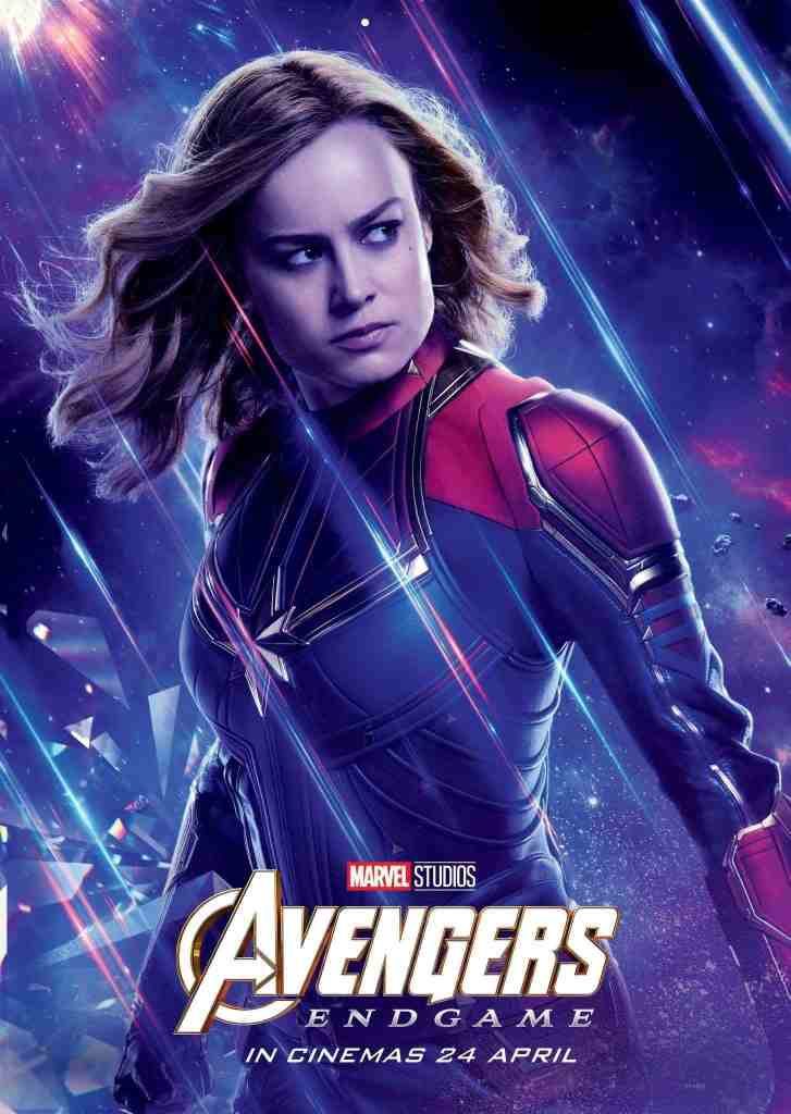 Avengers Endgame Captain Marvel Poster Art Wallpapers